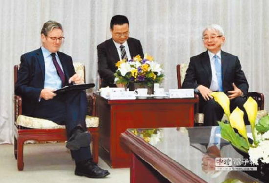 施凯尔(左)、郑玉山(右) 图自台媒
